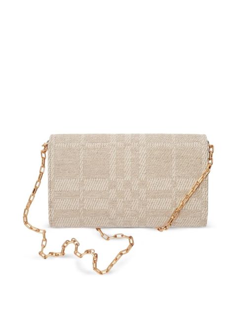 Burberry Cotswolds chain strap wallet - Neutrals