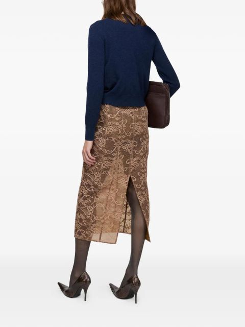 Acne Studios buttoned cardigan - Blue - zdjęcie produktu nr 2