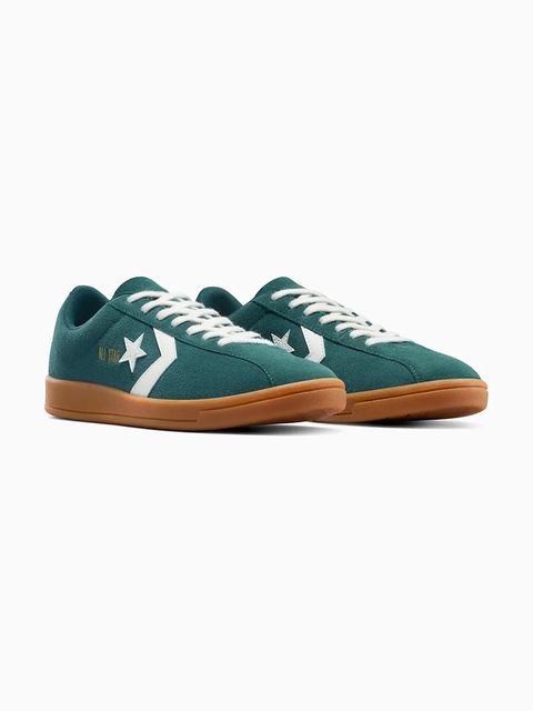 Converse sneakersy skórzane All Star Classic Trainer kolor zielony A16433C - zdjęcie produktu nr 2
