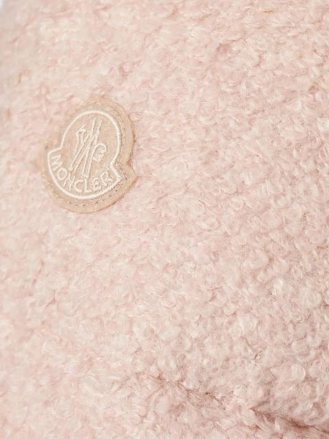Moncler Virieu Bouclé padded jacket - Pink