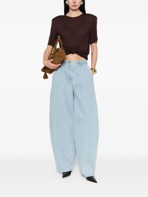 Magda Butrym pleated widw-leg jeans - Blue - zdjęcie produktu nr 2