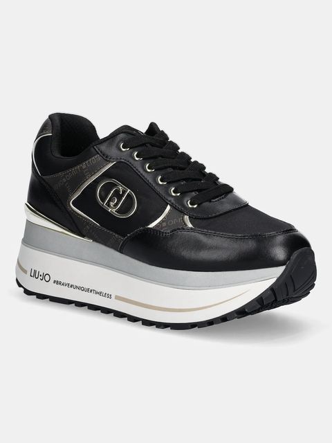 Liu Jo sneakersy LIU JO MAXI WONDER PLUS 01 damskie kolor czarny BF5011PX77622222 - zdjęcie produktu nr 1