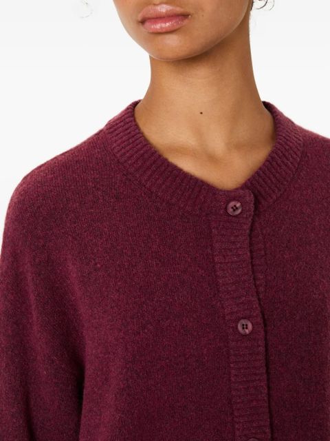 American Vintage Damsville button cardigan - Red