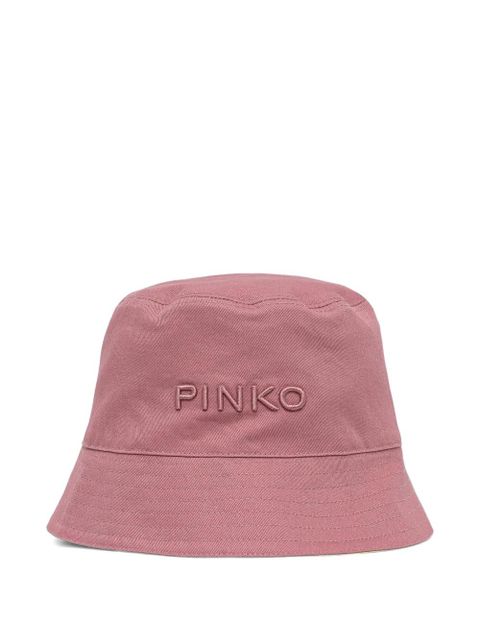 PINKO embroidered-logo bucket hat - zdjęcie produktu nr 1