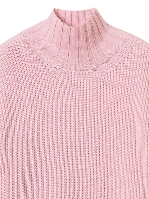 TWINSET ribbed turtleneck sweater - Pink - zdjęcie produktu nr 1