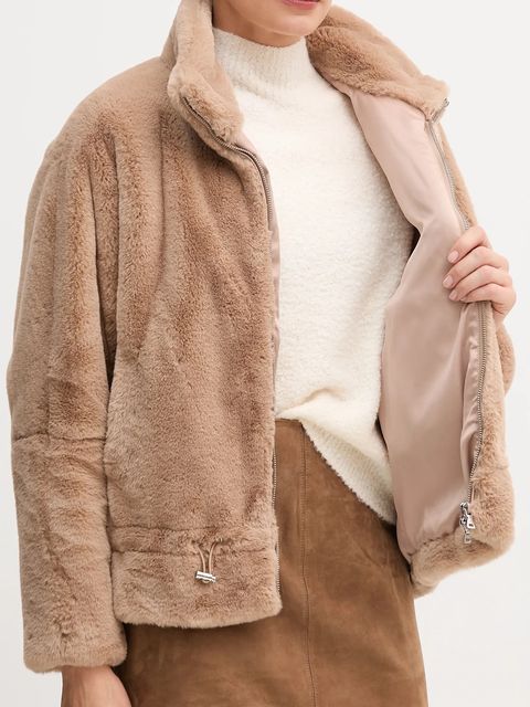 Marc Aurel kurtka kolor beżowy przejściowa 4482-1020-93340