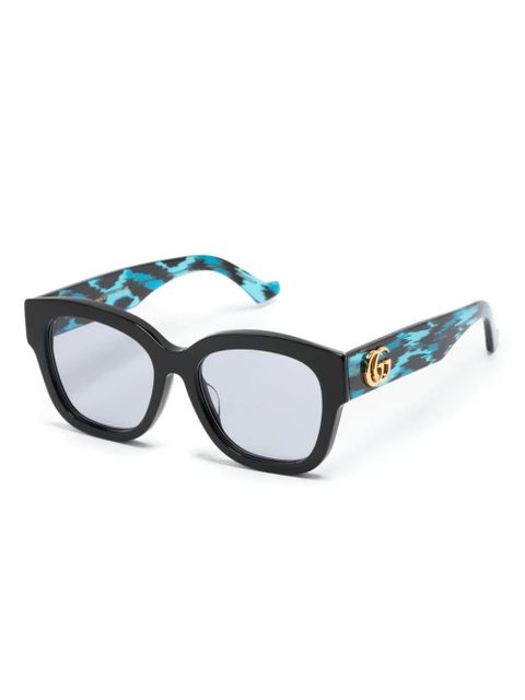 Gucci Eyewear butterfly-frame sunglasses - Black - zdjęcie produktu nr 2