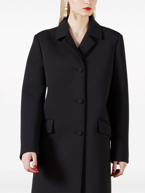 Gucci Horsebit-detail midi coat - Black