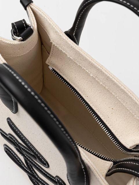 Karl Lagerfeld torebka K/AUTOGRAPH kolor beżowy A4W50026