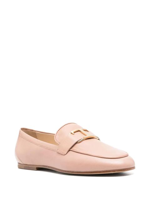 Tod's leather loafers - Neutrals