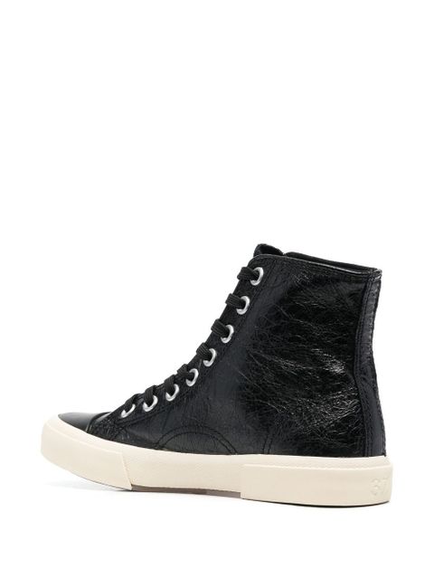 Balenciaga Paris high-top sneakers - Black