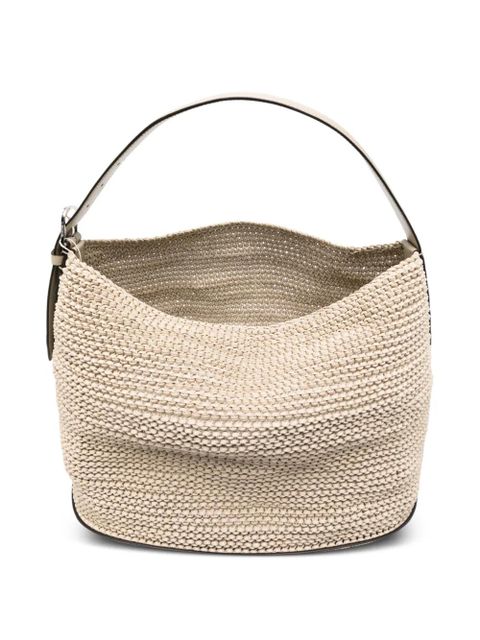 TOTEME woven leather tote bag - Neutrals