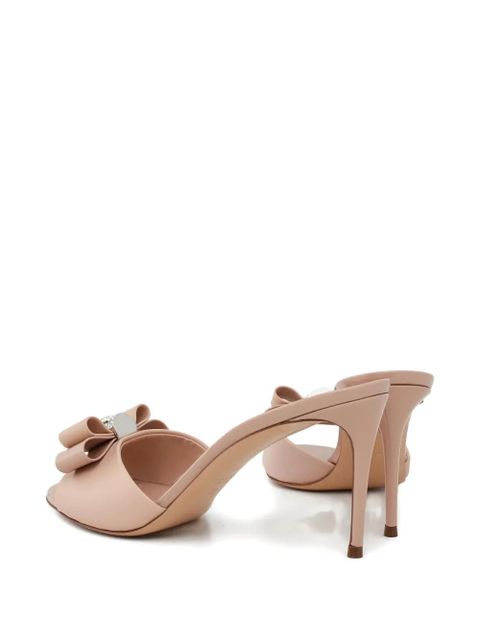 Casadei 85mm Julia crystal-detail slides - Neutrals - zdjęcie produktu nr 2