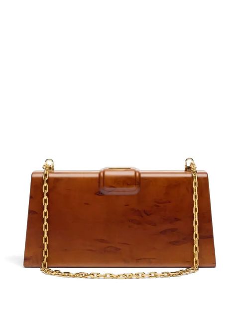 Jacquemus Le Bambino en bois shoulder bag - Brown
