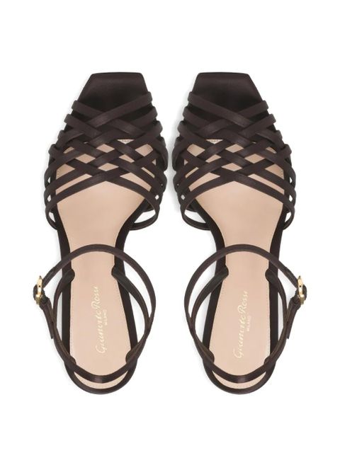 Gianvito Rossi 95mm Kerry sandals - Brown
