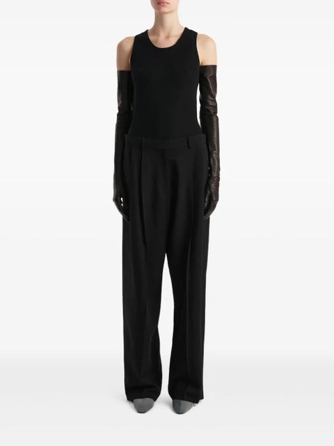 KHAITE sleeveless top - Black