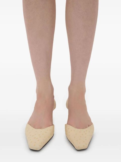 LouLou de Saison Sully square-toe slingback pumps - Neutrals - zdjęcie produktu nr 2