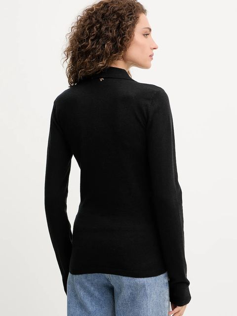 Silvian Heach sweter BUCERS damski kolor czarny lekki GPA25555PO - zdjęcie produktu nr 2