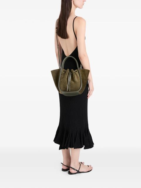 Proenza Schouler small drawstring-fastening tote bag - Green