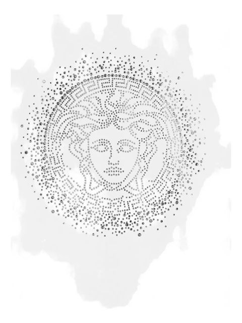 Versace embellished Medusa T-shirt - White
