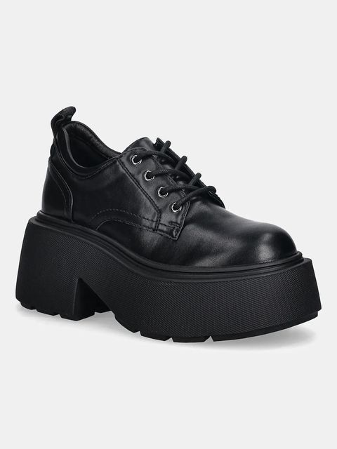 Buffalo półbuty Vicious Lace Up Lo damskie kolor czarny na platformie 1622483-BLK - zdjęcie produktu nr 1