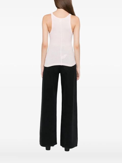 RE/DONE ribbed tank top - Pink