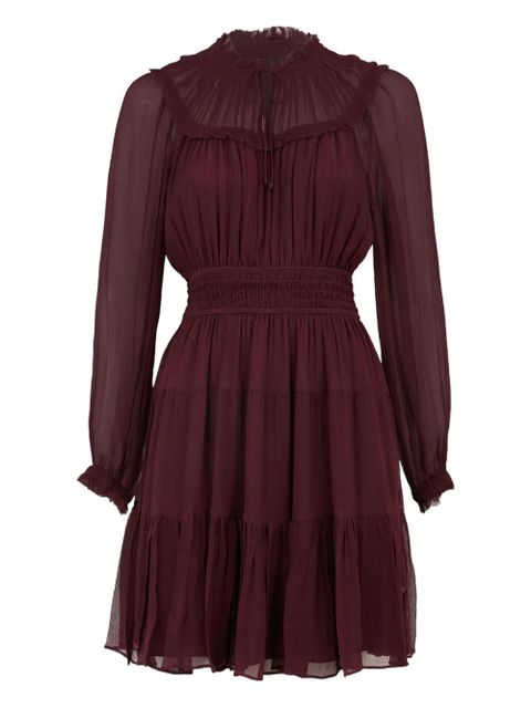 Ulla Johnson Ava silk mini dress - Red - zdjęcie produktu nr 1