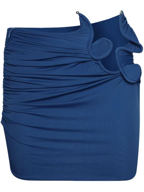 Christopher Esber Venus cut-out miniskirt - Blue - zdjęcie produktu nr 1