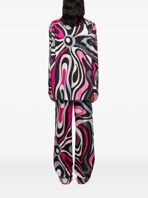 PUCCI Marmo-print shirt - Black