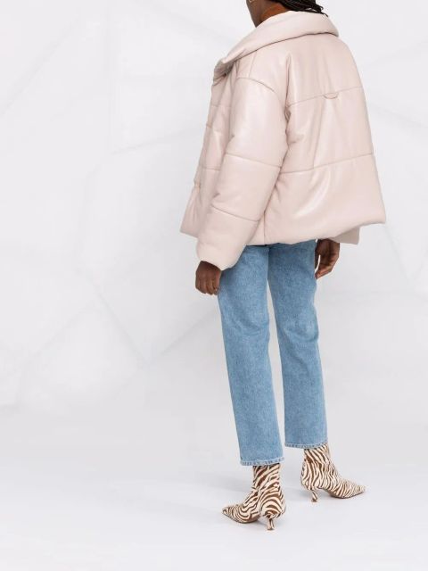 Nanushka press-stud padded jacket - Neutrals