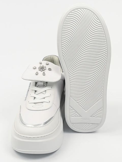 Karl Lagerfeld buty ANAKAPRI damskie kolor biały KL63519S