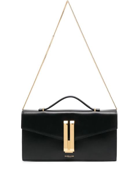 DeMellier Vancouver leather clutch bag - Black - zdjęcie produktu nr 1