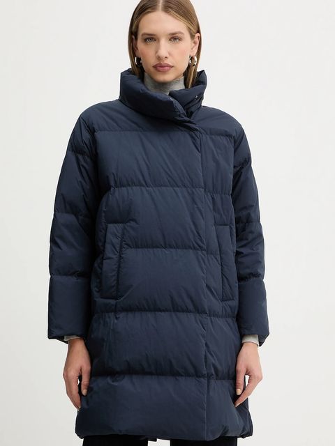 Weekend Max Mara kurtka puchowa TENUTA kolor granatowy przejściowa 2525496032600 - zdjęcie produktu nr 1