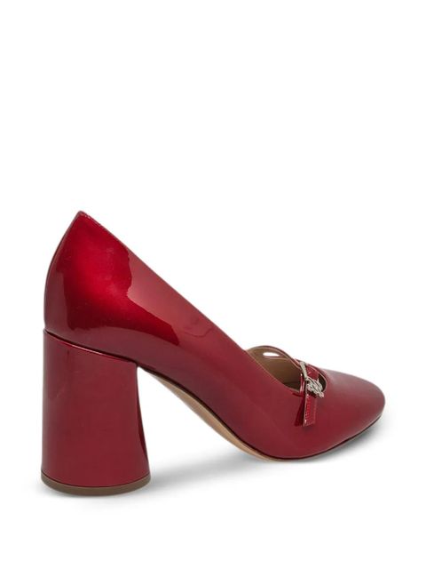 Casadei buckle strap pumps - Red