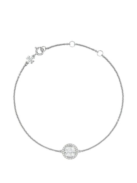 Tory Burch Icon pavé chain bracelet - Silver - zdjęcie produktu nr 1