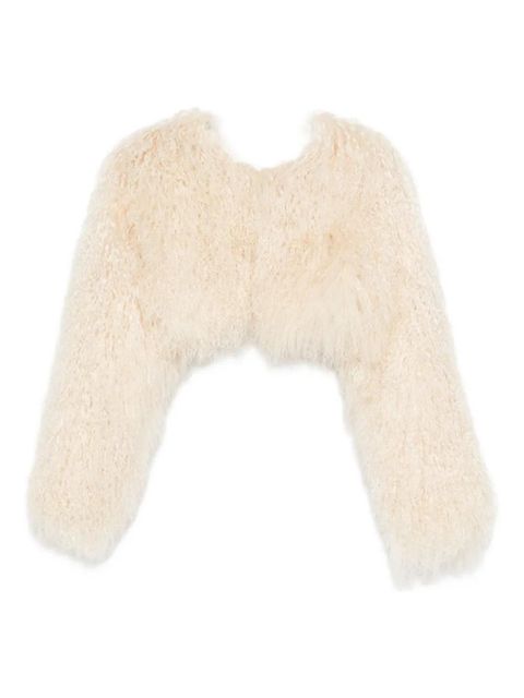 ducie Becca shearling jacket - Neutrals