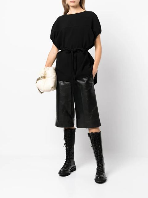 Proenza Schouler matte crepe cocoon top - Black - zdjęcie produktu nr 2