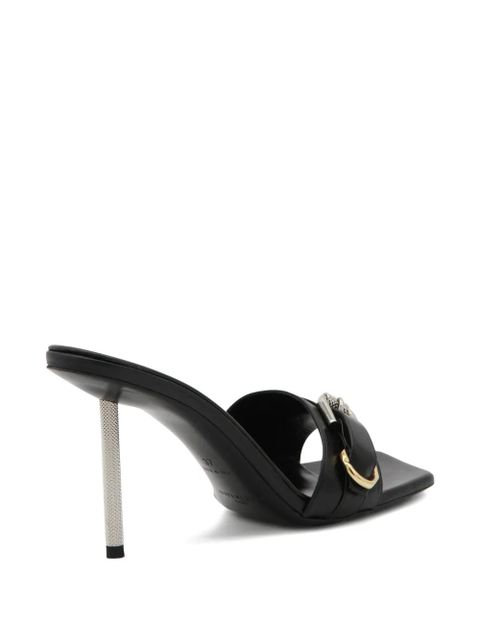 Givenchy Voyou 90mm leather sandals - Black