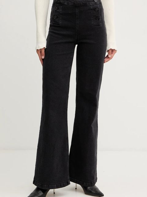 Twinset jeansy damskie kolor czarny 252TT2201 - zdjęcie produktu nr 1