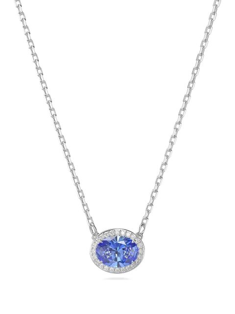 Swarovski Constella oval-pendant necklace - Silver - zdjęcie produktu nr 2