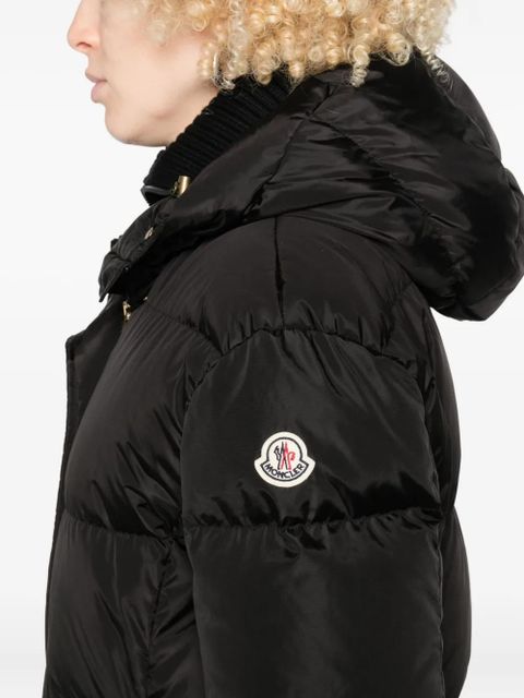 Moncler hooded quilted jacket - 999 BLACK