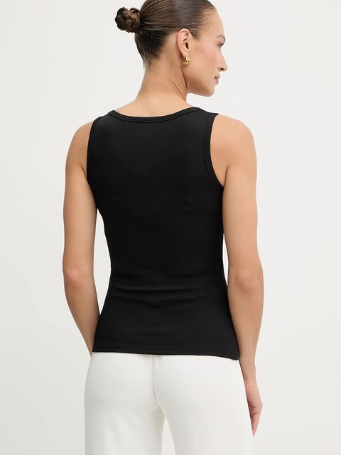 Guess top RAISSA kolor czarny W5YP00 KCXJ2 - zdjęcie produktu nr 2