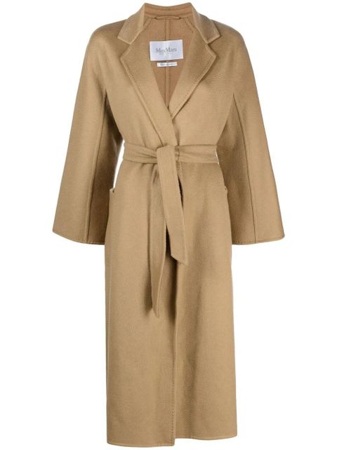 Max Mara belted-waist cashmere coat - Neutrals - zdjęcie produktu nr 1