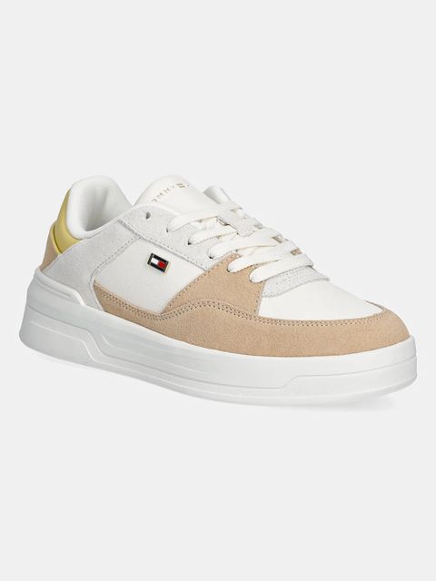 Tommy Hilfiger sneakersy skórzane ESSENTIAL BASKET SNEAKER - zdjęcie produktu nr 2