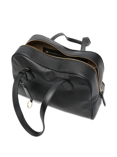 ATP Atelier Noale grained tote bag - Black