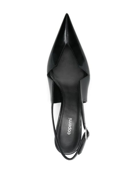 Coperni 65mm cut-out pumps - Black