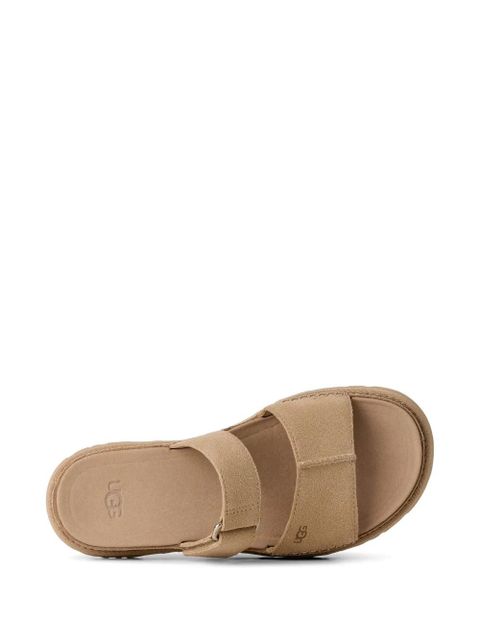 UGG GoldenGaze suede slides - Neutrals