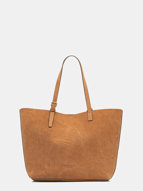 Marc O'Polo torebka zamszowa