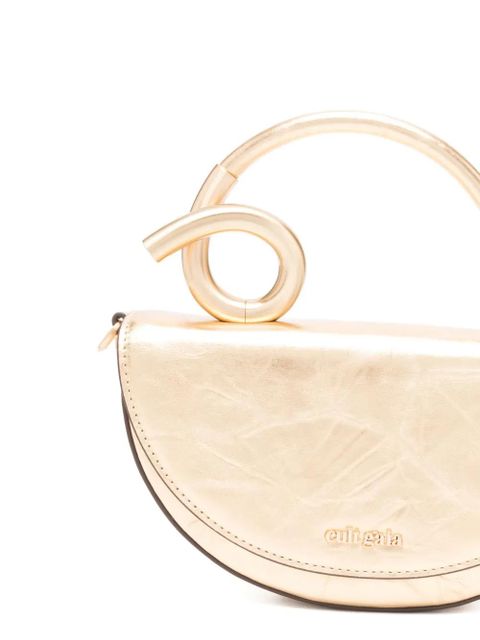Cult Gaia Azariah Nano half moon crossbody - Gold