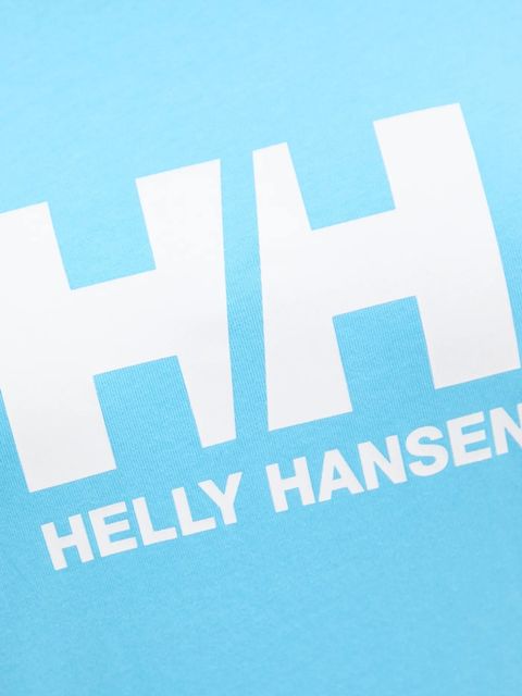 Helly Hansen t-shirt bawełniany HH LOGO damski kolor niebieski 54593